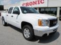 2011 Summit White GMC Sierra 1500 SLE Crew Cab  photo #1