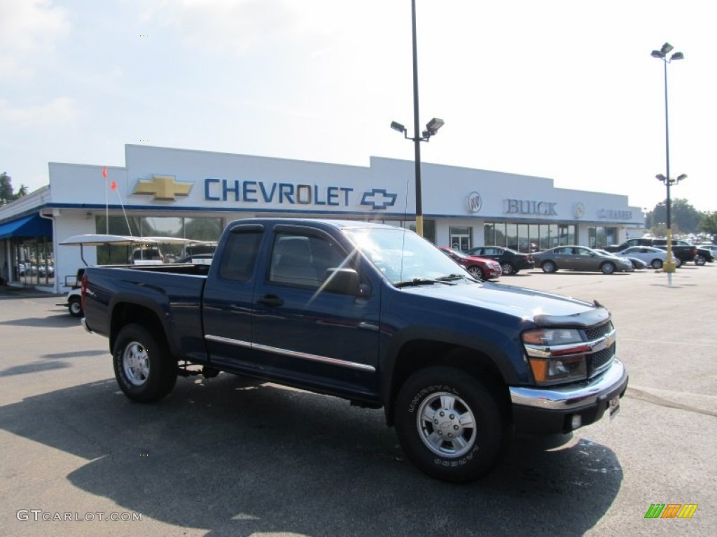 Superior Blue Metallic Chevrolet Colorado