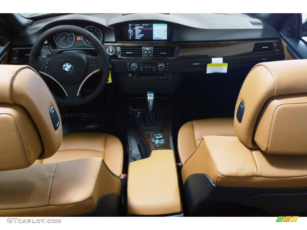 2011 3 Series 328i Convertible - Black Sapphire Metallic / Saddle Brown Dakota Leather photo #2