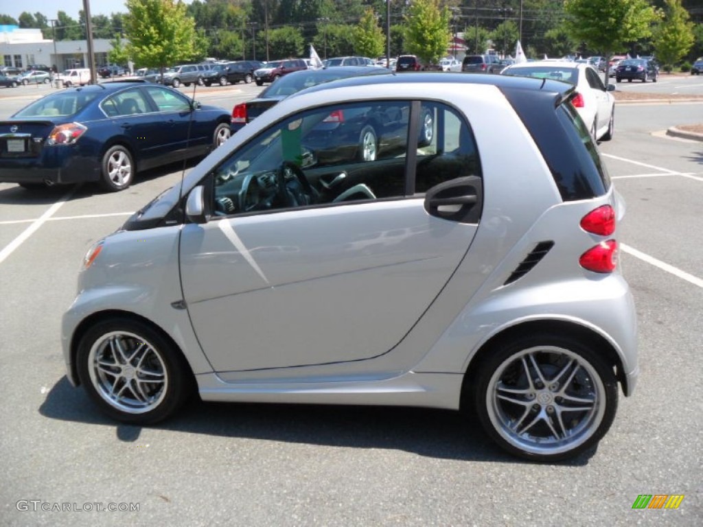 Silver Metallic 2009 Smart fortwo BRABUS coupe Exterior Photo #52511772