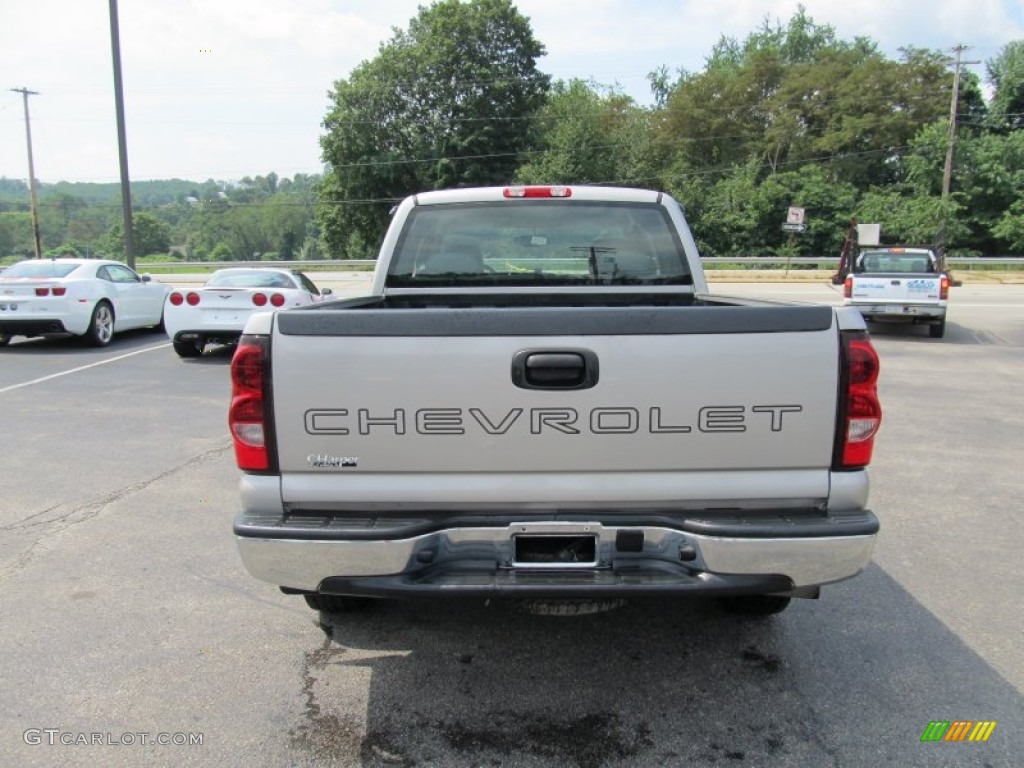 2005 Silverado 1500 Extended Cab - Silver Birch Metallic / Medium Gray photo #5