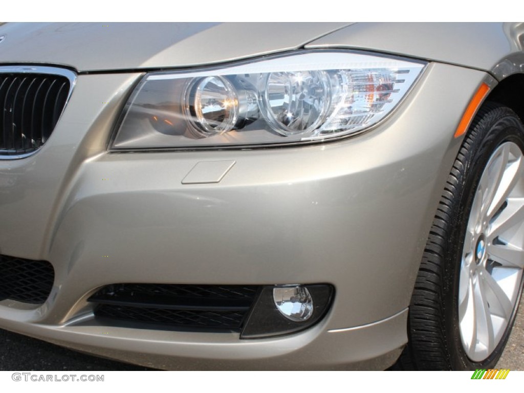 2011 3 Series 328i xDrive Sedan - Platinum Bronze Metallic / Beige photo #29