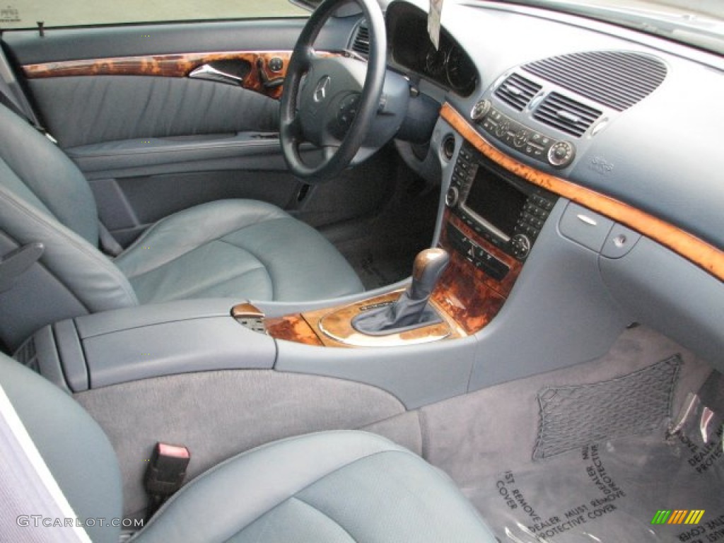Charcoal Interior 2005 Mercedes-Benz E 320 CDI Sedan Photo #52512867