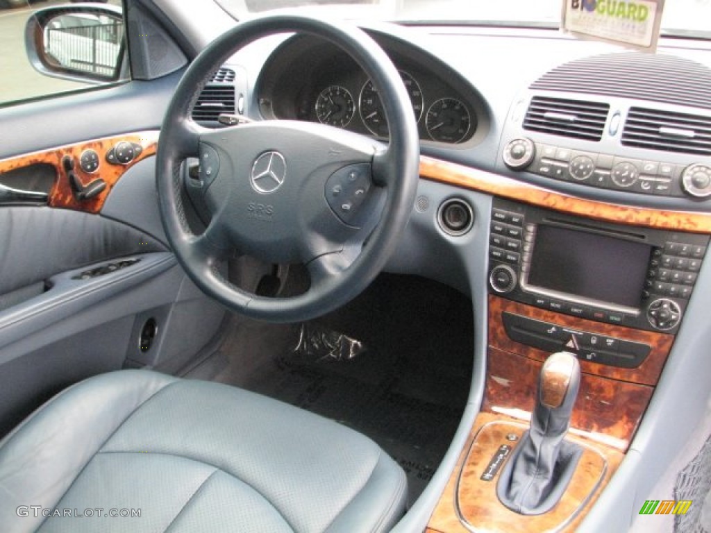 Charcoal Interior 2005 Mercedes-Benz E 320 CDI Sedan Photo #52512888