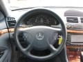 Charcoal 2005 Mercedes-Benz E 320 CDI Sedan Steering Wheel