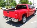 2008 Victory Red Chevrolet Silverado 1500 LS Extended Cab  photo #4