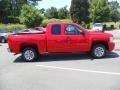 2008 Victory Red Chevrolet Silverado 1500 LS Extended Cab  photo #5