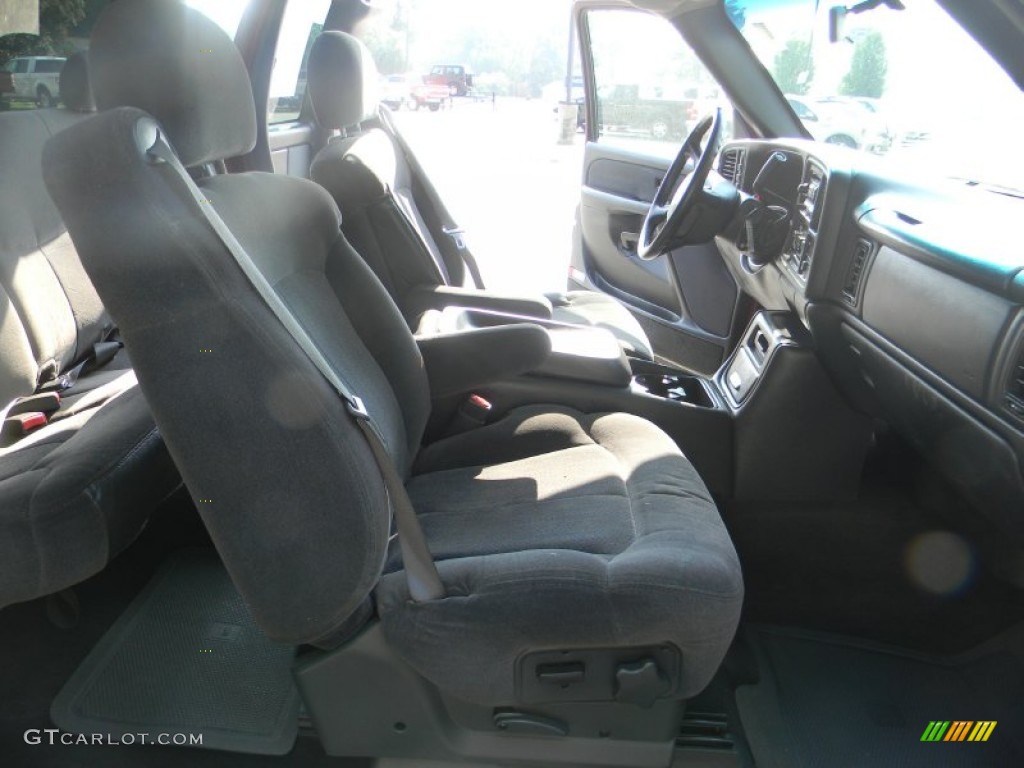 2002 Silverado 2500 LT Extended Cab 4x4 - Dark Carmine Red Metallic / Graphite photo #19