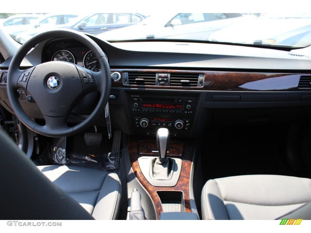 2008 3 Series 335xi Sedan - Sparkling Graphite Metallic / Black photo #13