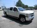 2007 Summit White Chevrolet Silverado 2500HD LTZ Crew Cab 4x4  photo #3