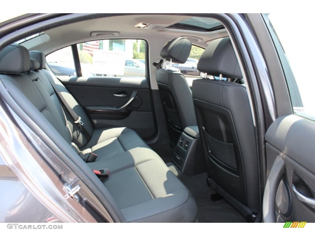 2008 3 Series 335xi Sedan - Sparkling Graphite Metallic / Black photo #24