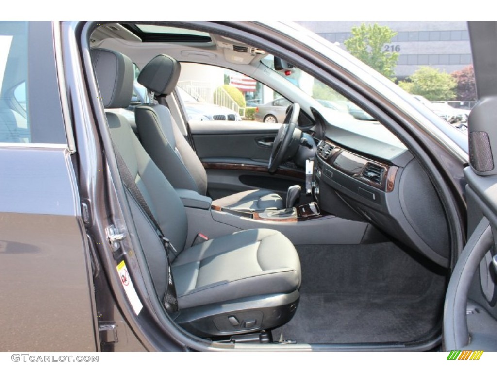 2008 3 Series 335xi Sedan - Sparkling Graphite Metallic / Black photo #26