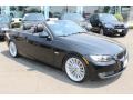 2008 Jet Black BMW 3 Series 335i Convertible  photo #3