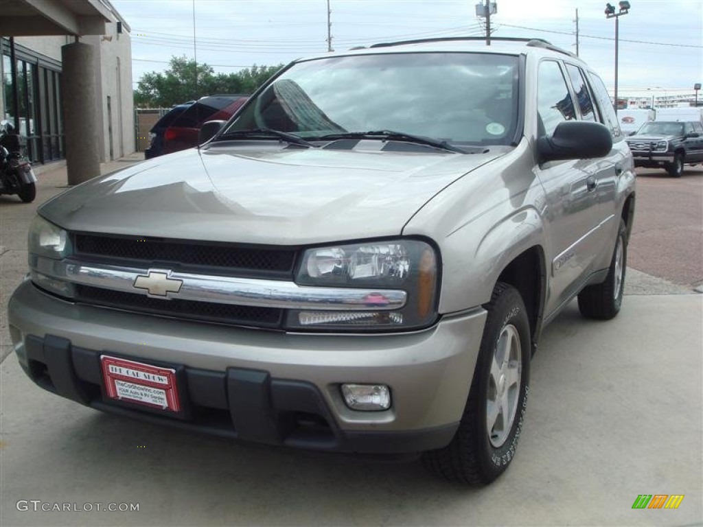 2003 TrailBlazer LT 4x4 - Light Pewter Metallic / Medium Pewter photo #1