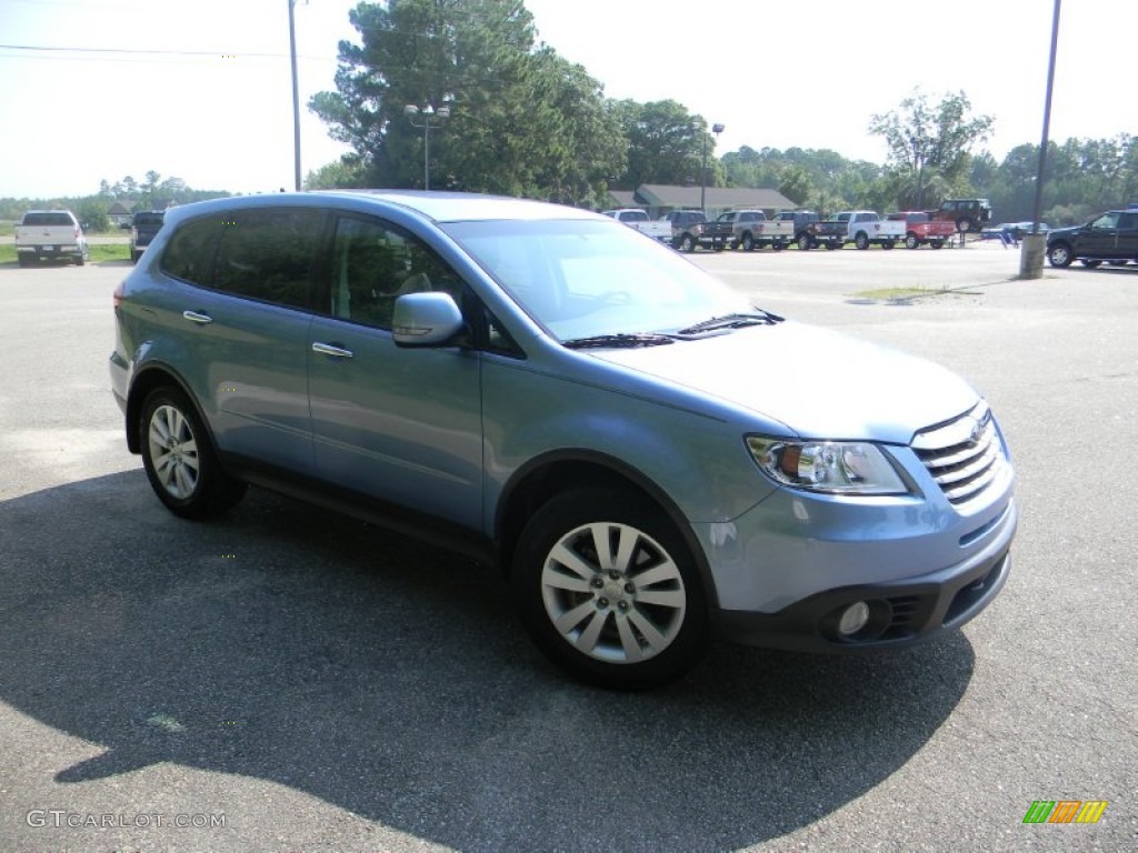 2010 Tribeca 3.6R Limited - Sky Blue Metallic / Slate Gray photo #3