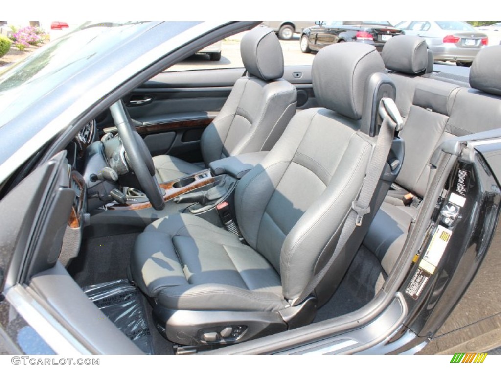 2008 3 Series 335i Convertible - Jet Black / Black photo #12