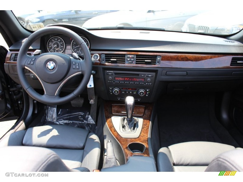 2008 3 Series 335i Convertible - Jet Black / Black photo #13