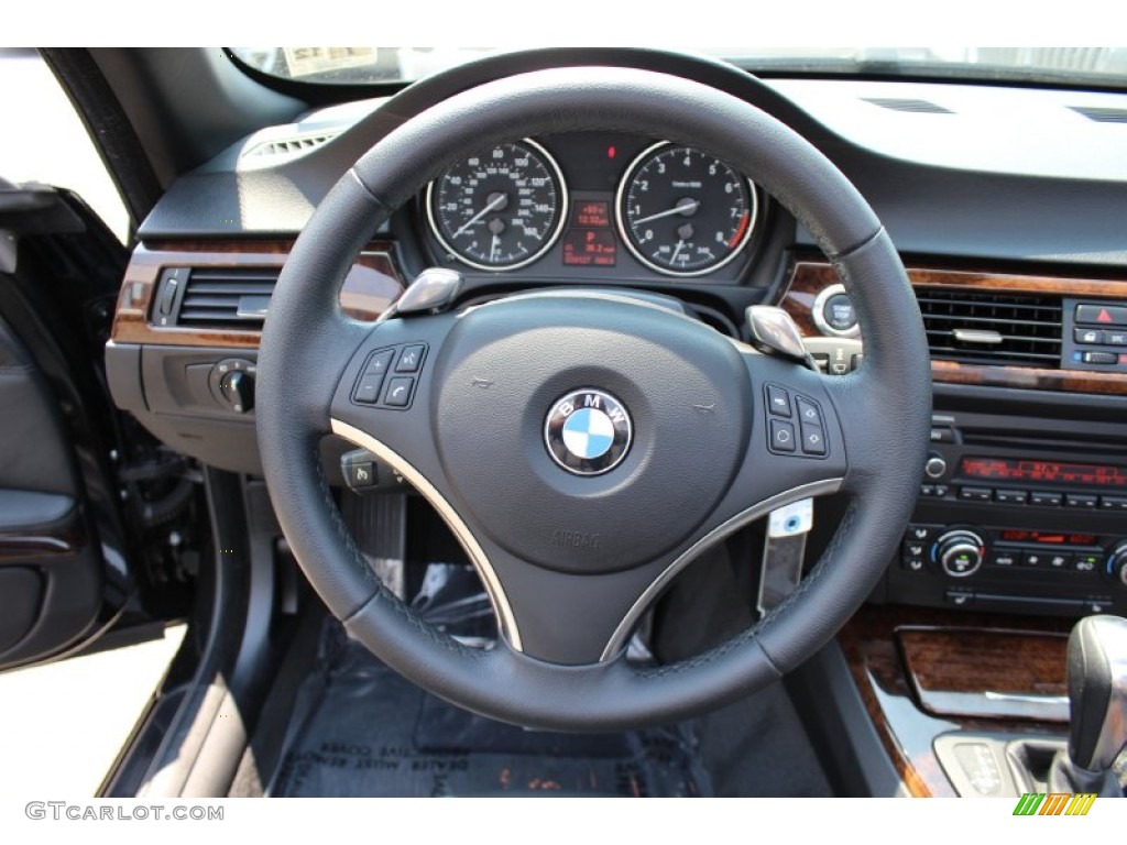 2008 3 Series 335i Convertible - Jet Black / Black photo #14