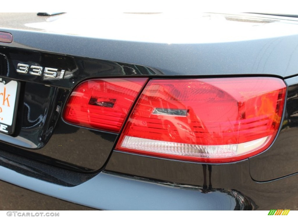 2008 3 Series 335i Convertible - Jet Black / Black photo #21
