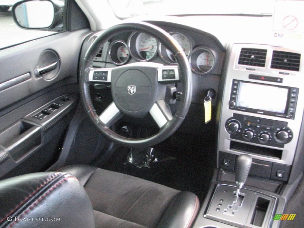 2008 Dodge Charger SRT-8 Dark Slate Gray Dashboard Photo #52514481