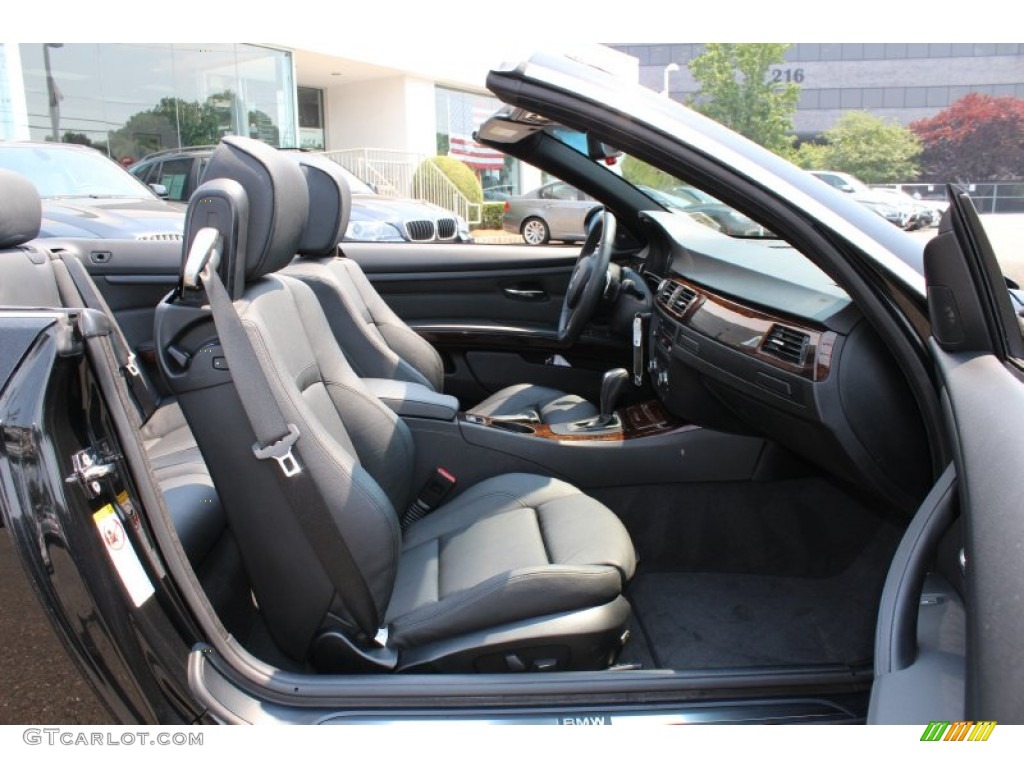 2008 3 Series 335i Convertible - Jet Black / Black photo #24