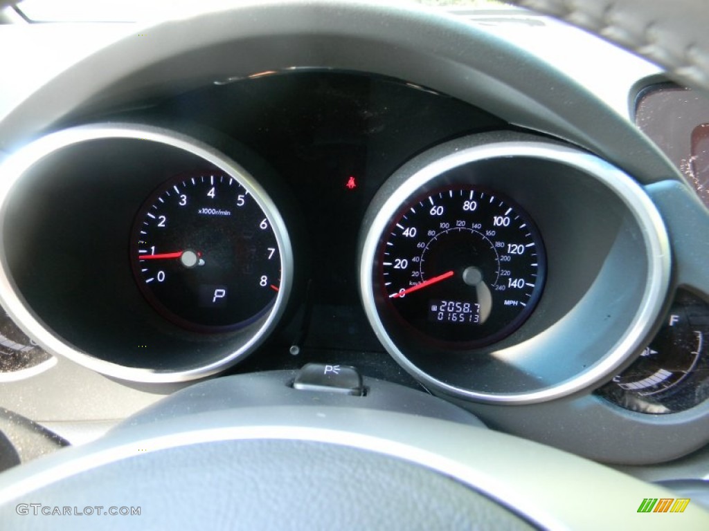2010 Tribeca 3.6R Limited - Sky Blue Metallic / Slate Gray photo #24