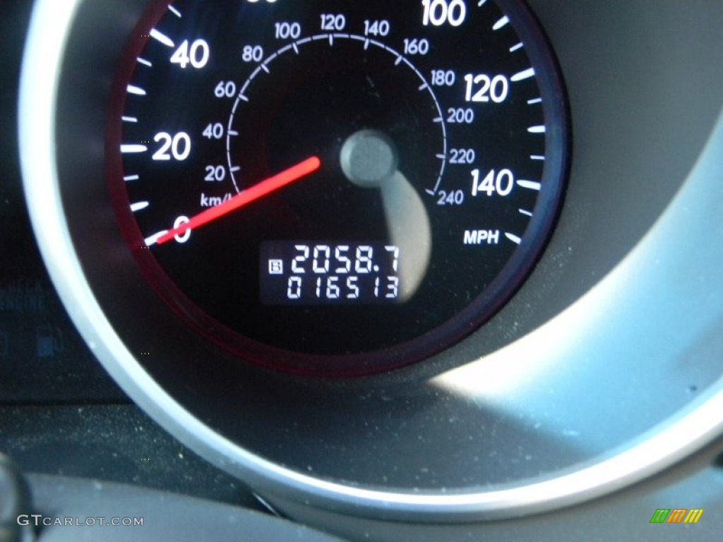 2010 Tribeca 3.6R Limited - Sky Blue Metallic / Slate Gray photo #25