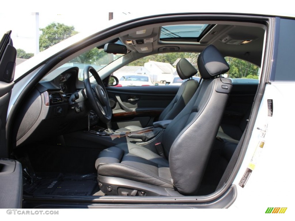 2008 3 Series 335i Coupe - Alpine White / Black photo #11