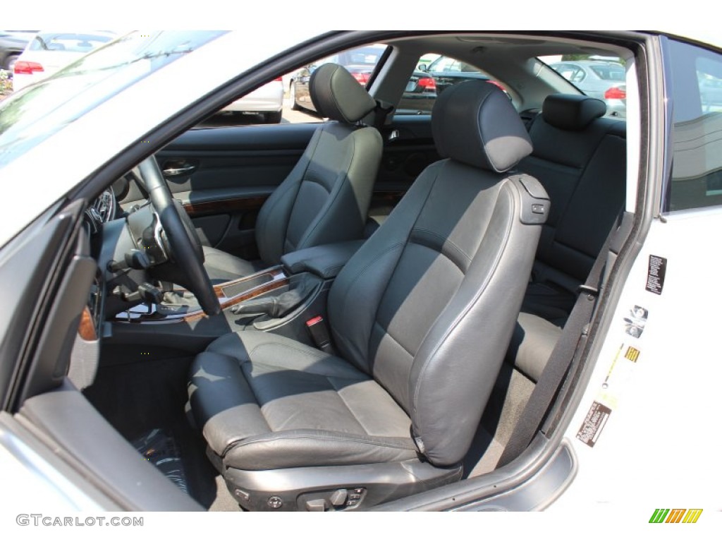 2008 3 Series 335i Coupe - Alpine White / Black photo #12
