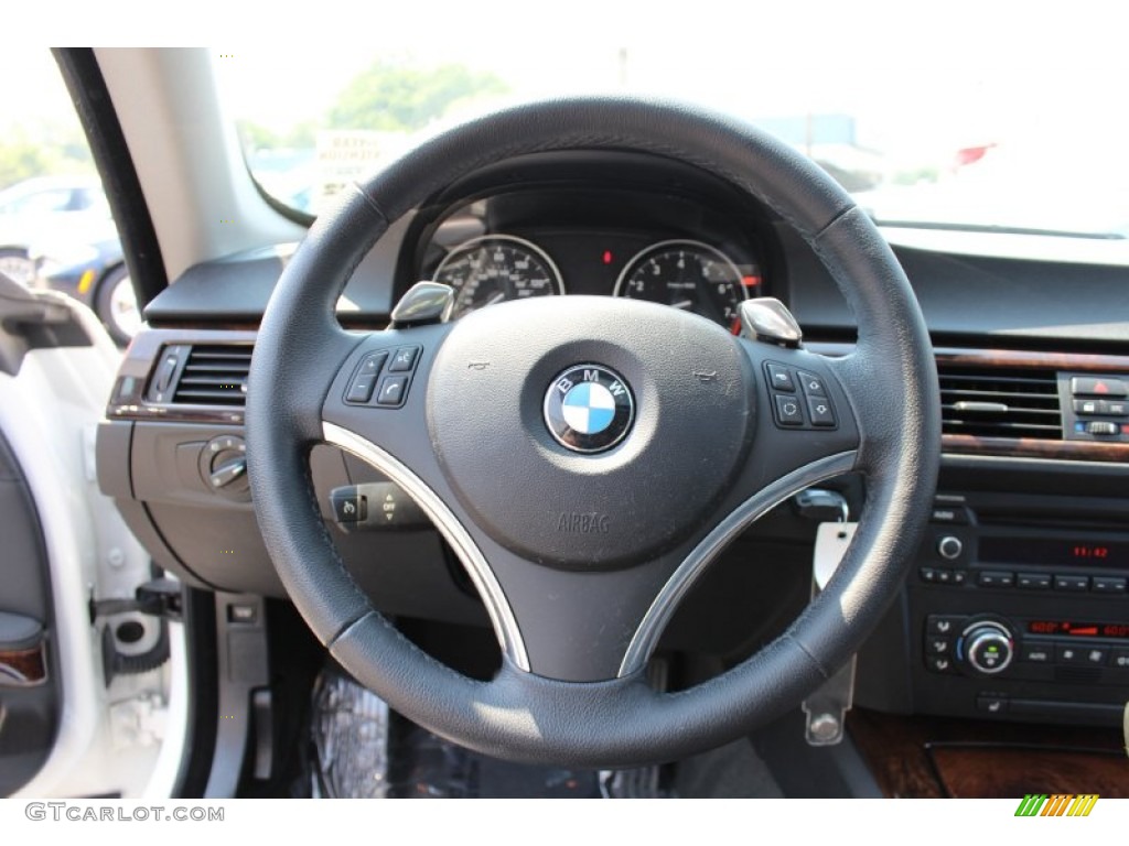2008 3 Series 335i Coupe - Alpine White / Black photo #14