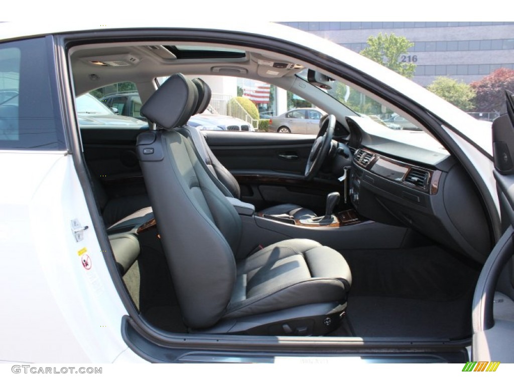 2008 3 Series 335i Coupe - Alpine White / Black photo #25