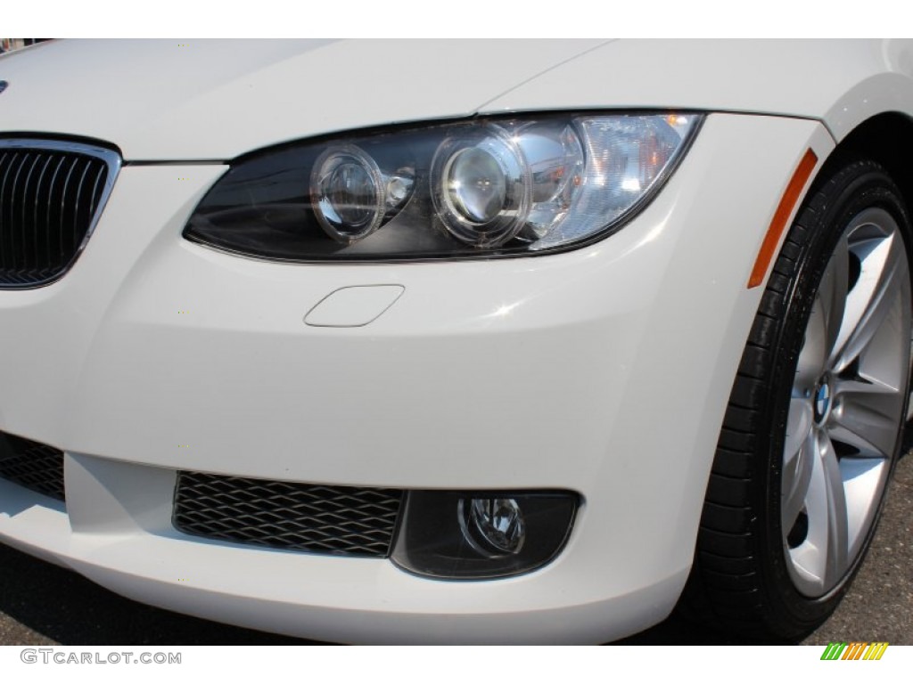 2008 3 Series 335i Coupe - Alpine White / Black photo #28