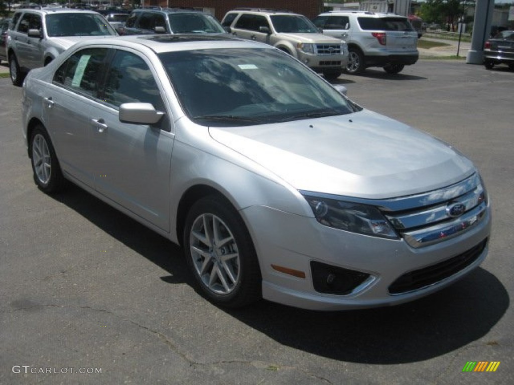 2012 Fusion SE - Ingot Silver Metallic / Charcoal Black photo #1