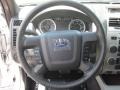 Charcoal Black 2012 Ford Escape XLT V6 Steering Wheel