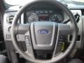 Steel Gray Steering Wheel Photo for 2011 Ford F150 #52516416