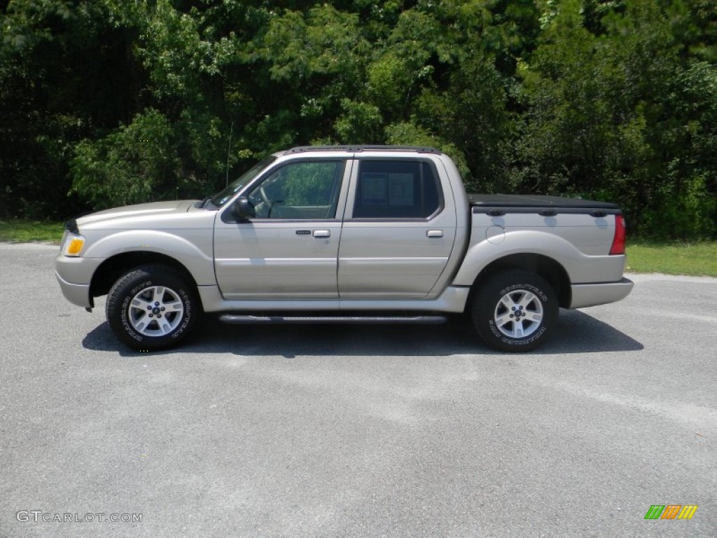 Pueblo Gold Metallic 2005 Ford Explorer Sport Trac XLT 4x4 Exterior Photo #52517121