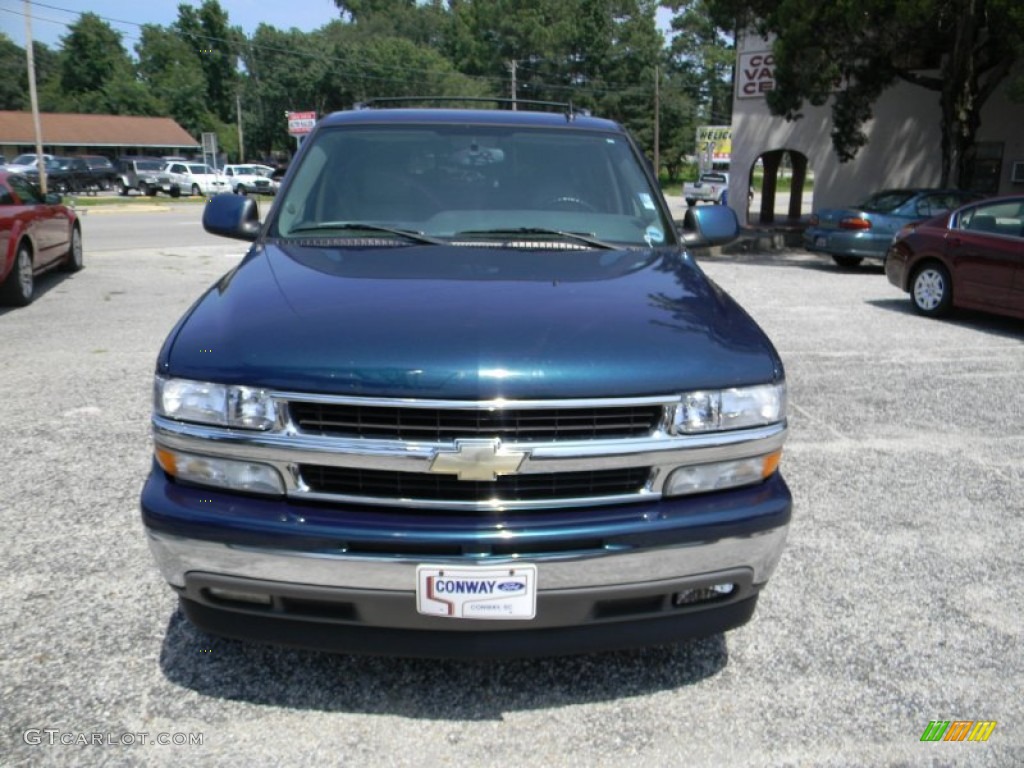 2006 Suburban LT 1500 - Dark Blue Metallic / Gray/Dark Charcoal photo #2