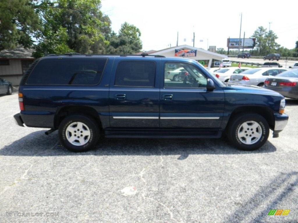 2006 Suburban LT 1500 - Dark Blue Metallic / Gray/Dark Charcoal photo #4
