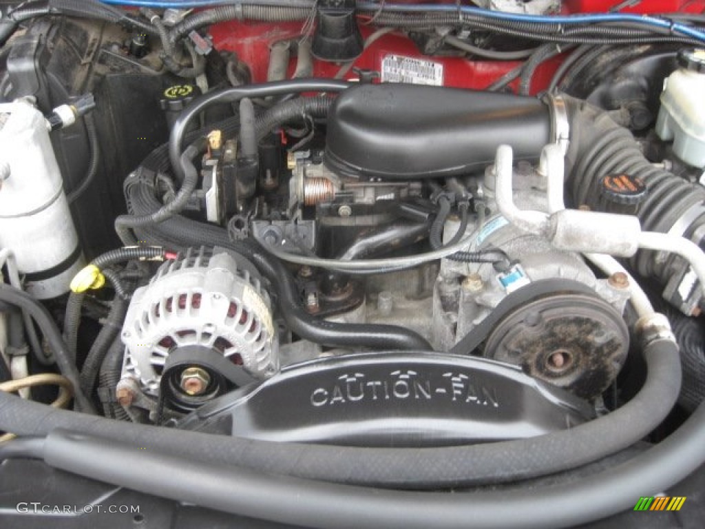 2002 Chevrolet Blazer LS ZR2 4x4 4.3 Liter OHV 12-Valve V6 Engine Photo #52517877