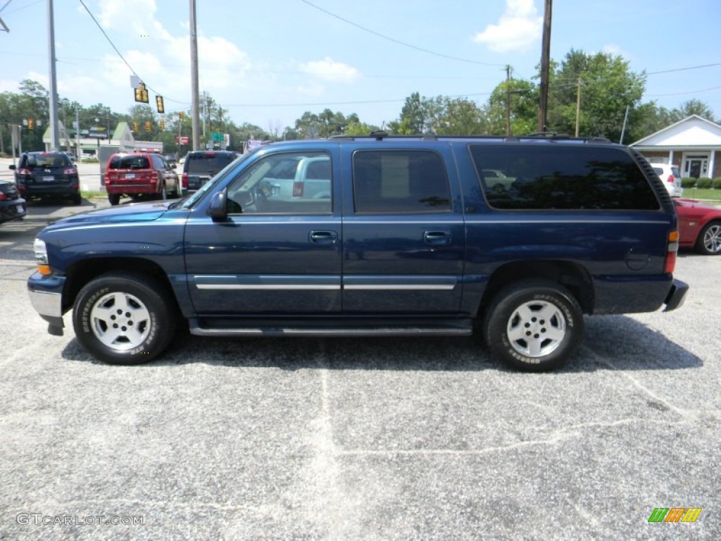 2006 Suburban LT 1500 - Dark Blue Metallic / Gray/Dark Charcoal photo #10