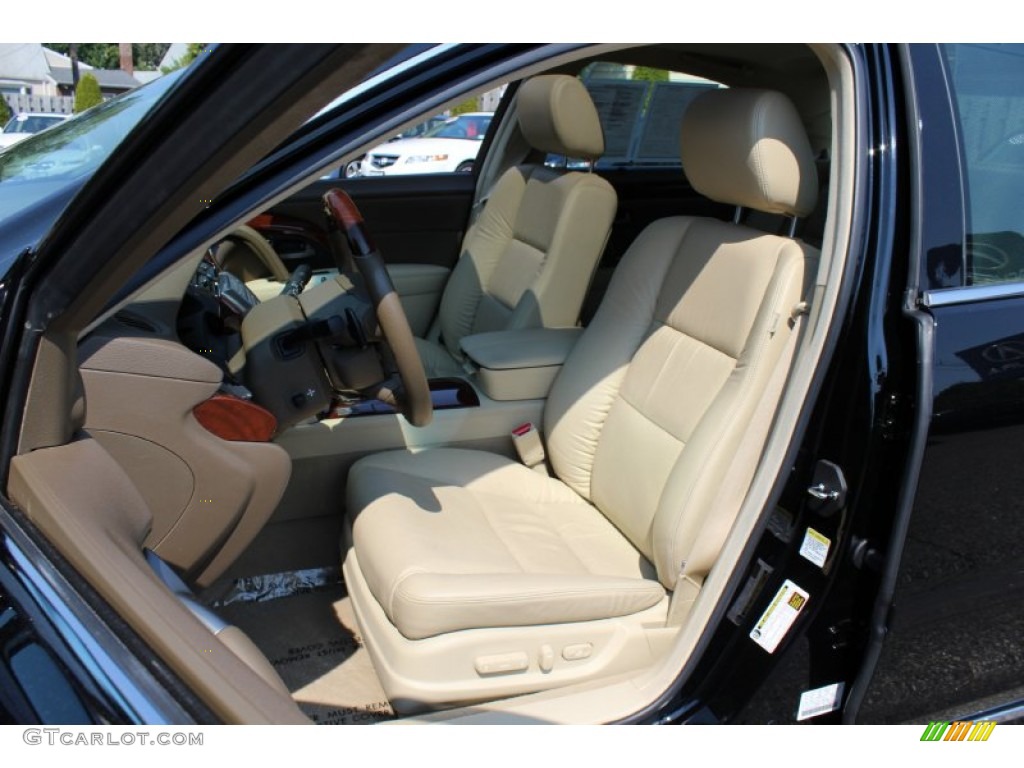 Parchment Interior 2009 Acura RL 3.7 AWD Sedan Photo #52517955