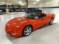 2001 Torch Red Chevrolet Corvette Convertible  photo #1