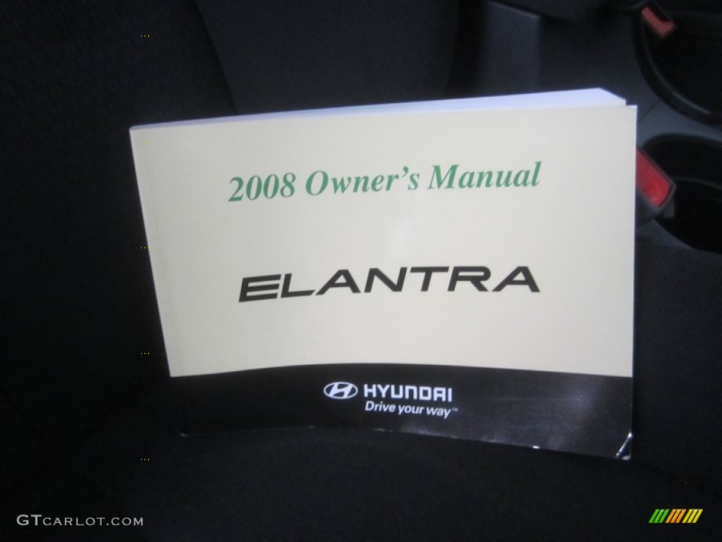 2008 Elantra SE Sedan - QuickSilver Metallic / Gray photo #23