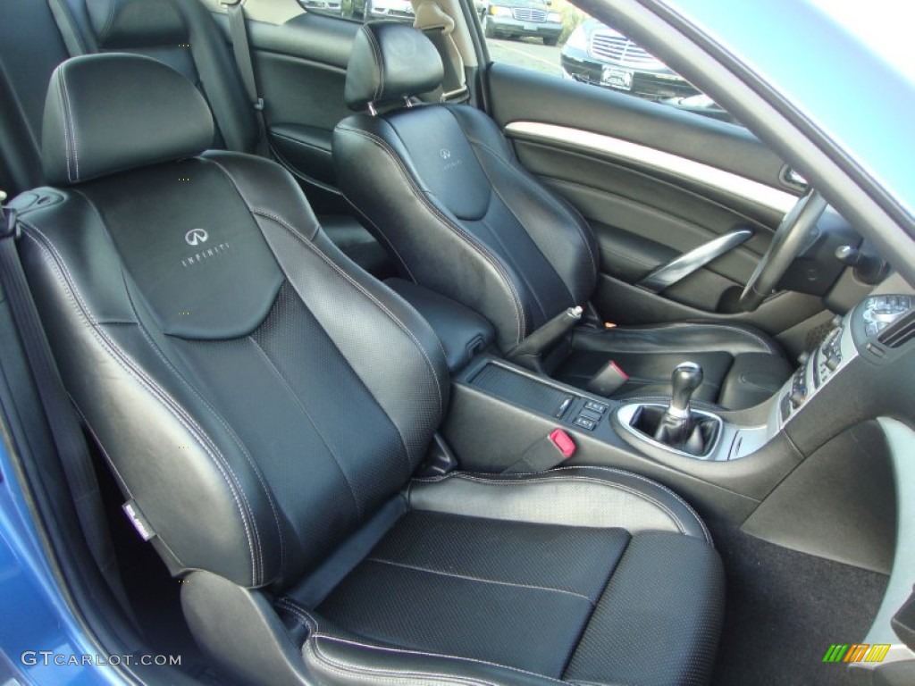 Graphite Interior 2008 Infiniti G 37 S Sport Coupe Photo #52519422