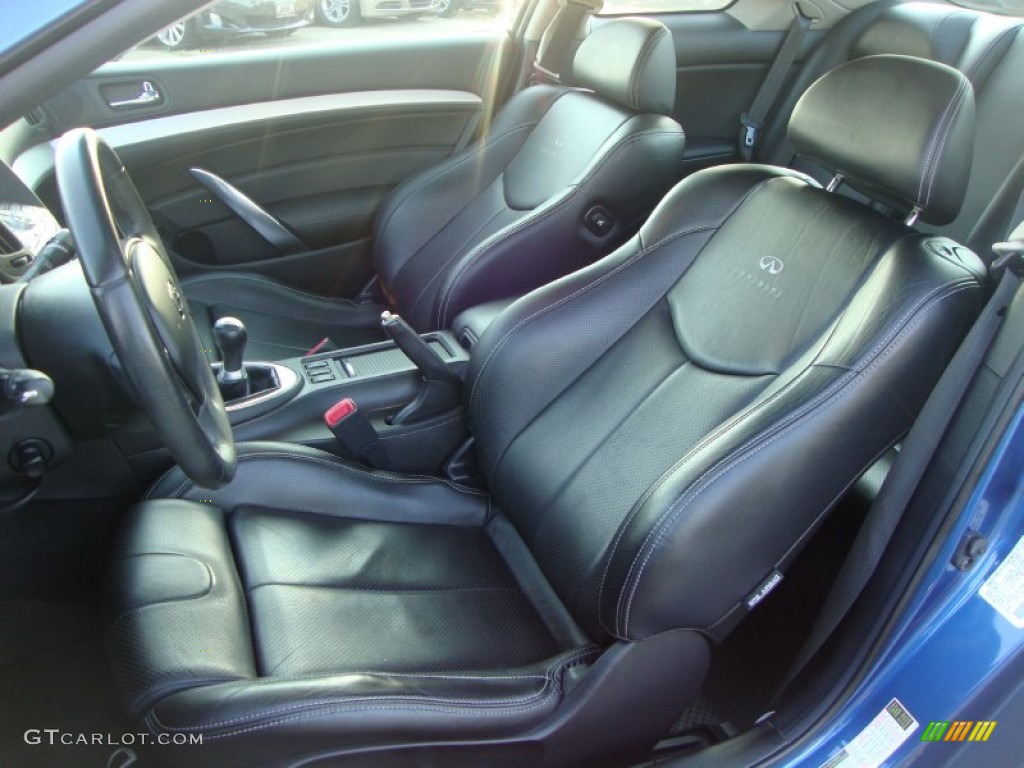 Graphite Interior 2008 Infiniti G 37 S Sport Coupe Photo #52519437