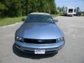 2007 Windveil Blue Metallic Ford Mustang V6 Deluxe Convertible  photo #2