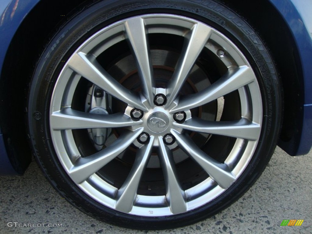 2008 Infiniti G 37 S Sport Coupe Wheel Photo #52519530