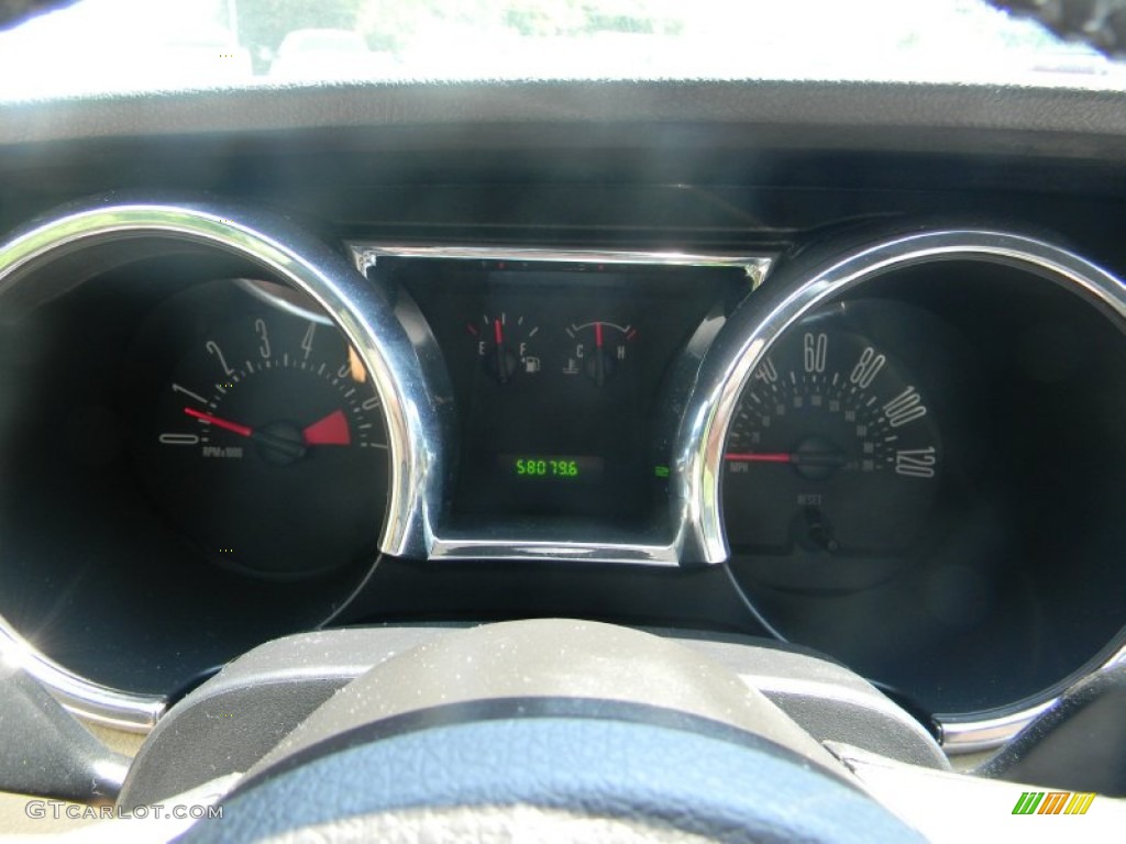 2007 Mustang V6 Deluxe Convertible - Windveil Blue Metallic / Light Graphite photo #23