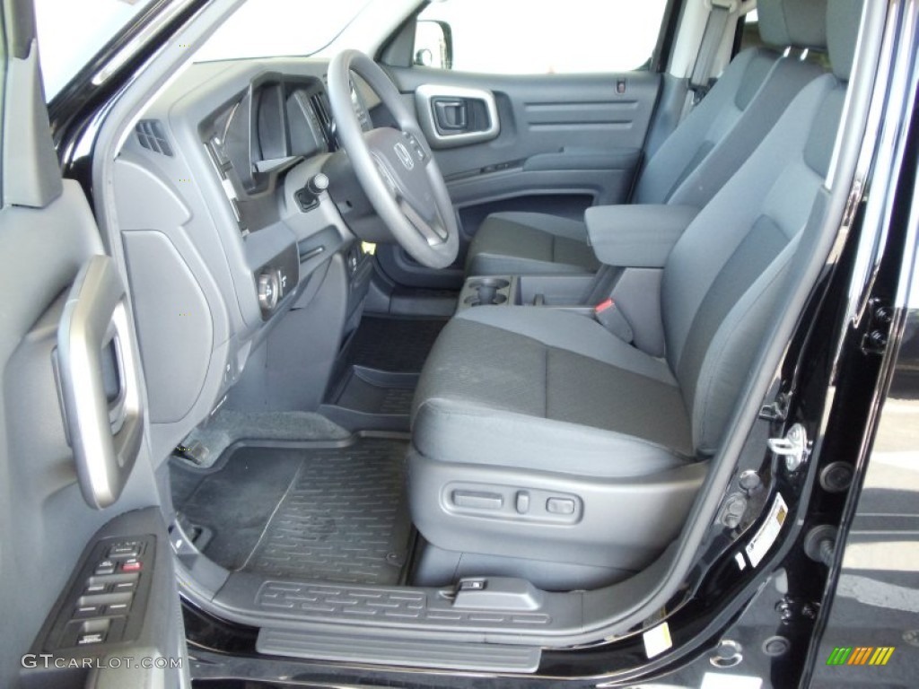 Gray Interior 2010 Honda Ridgeline RTS Photo #52520103