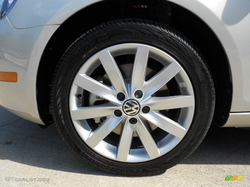 2012 Volkswagen Jetta TDI SportWagen Wheel Photo #52520337